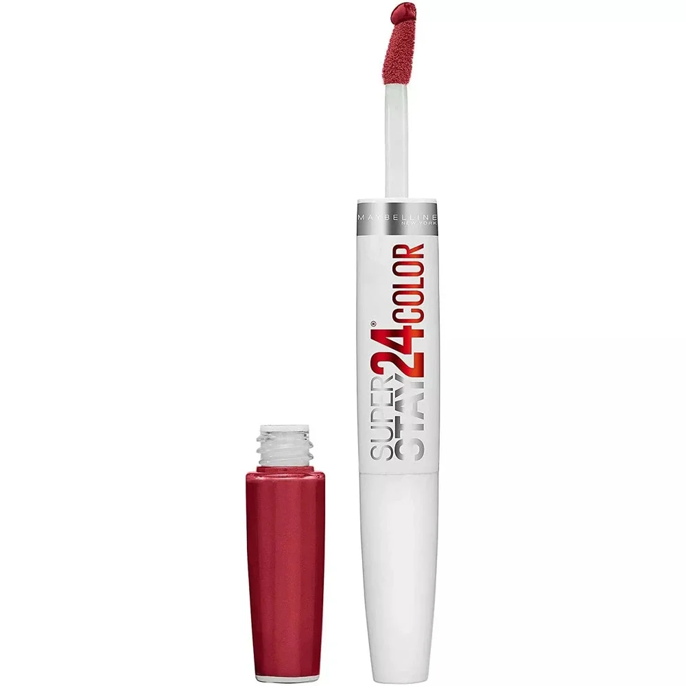 Maybelline SuperStay 24HR Lipcolor 025 Keep Up The Flame 2‑Step Liquid NIB